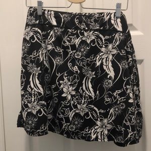 Floral skort